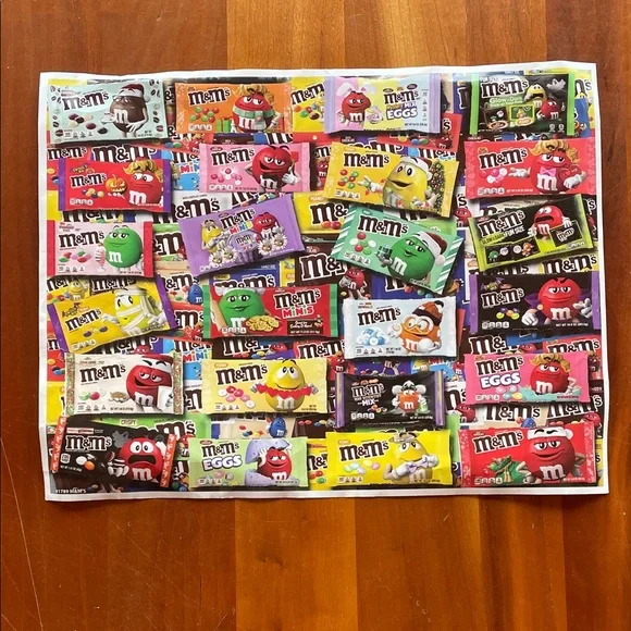White Mountain M&M's Candy Puzzle 1000 Pieces hard to find - Picture 4 of 6
